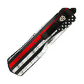 Back the Red - Templar OTF Knife - Templar Knife at Uppercut Tactical