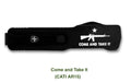 CALI Legal (Micro) - Templar OTF Knife - Templar Knife at Uppercut Tactical
