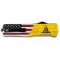 Damascus Weighted - Templar OTF Knife - Templar Knife at Uppercut Tactical