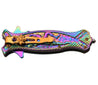 Rainbow Ninja Dagger | Masters Collection AO Knife - Masters Collection at Uppercut Tactical