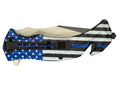 Thin Blue Line | Master USA AO Rescue Knife - Master USA at Uppercut Tactical