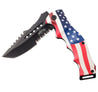 US Flag | Master USA - Serrated AO Knife - Master USA at Uppercut Tactical