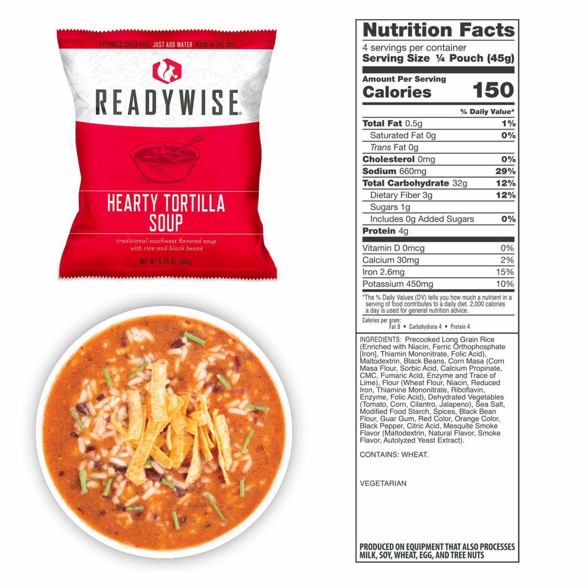 120 Serving Emergency Food Supply - ReadyWise at Uppercut Tactical