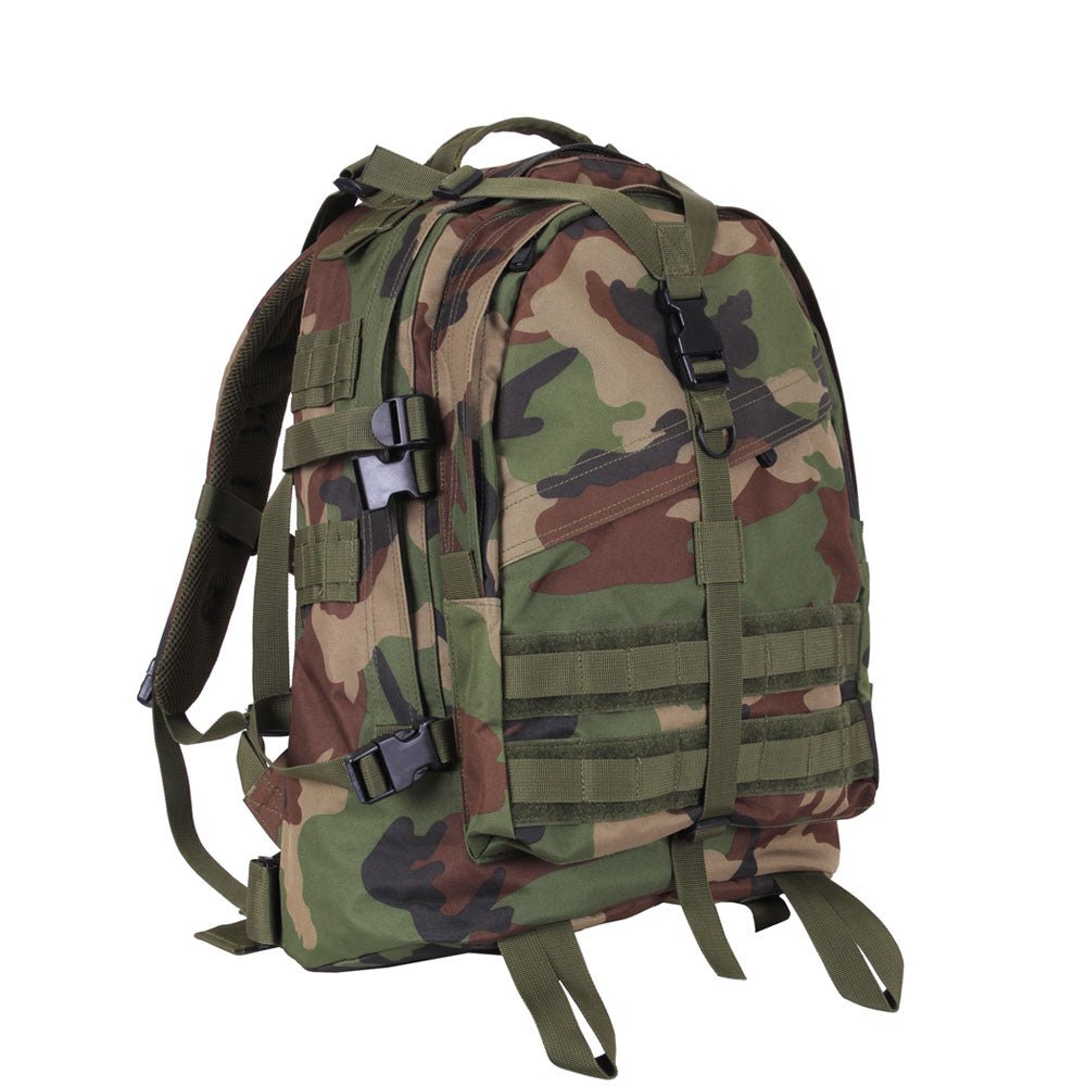 Large EDC Tactical Backpack - Camo – Uppercut Tactical