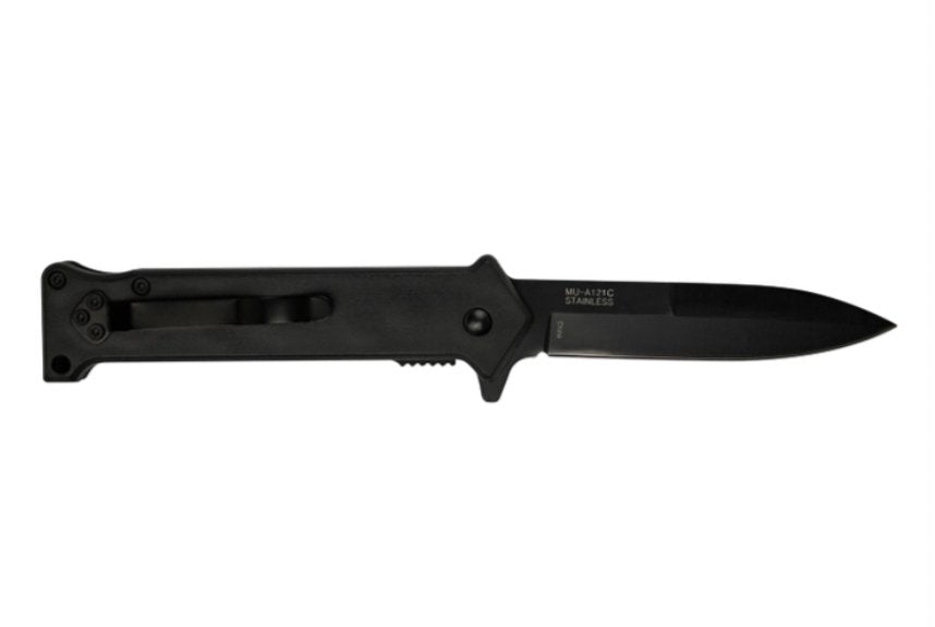 Thin Blue Line | Master USA - Spring Assisted Pocket Knife - Master USA at Uppercut Tactical