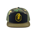 Uppercut Tactical Patch 7-Panel Trucker Hat - Tri-Color Camo - Uppercut Tactical at Uppercut Tactical